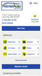 Mobile Screenshot of premierautoservicemn.com